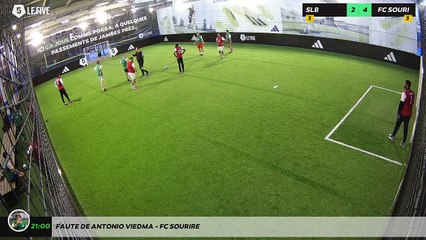 Faute de Antonio VIEDMA - FC SOURIRE
