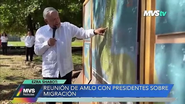 REUNION DE AMLO CON PRESIDENTES SOBRE MIGRACIÓN