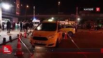 Kayseri'de bindiği takside yanlışlıkla kendini vurdu