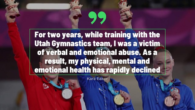 Gymnast Kara Eaker retires amid alleged abuse