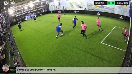 Faute de LOUIS DUMONT - KRYS FC
