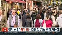 절기 '상강' 중부 비…다음 달 기습 추위 가능성