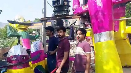 रावण दहन आज,,,,,,,, देखें वीडियो