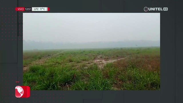 Una densa humareda cubre Yapacaní, hay alta contaminación en unidades educativas.