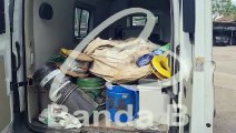 Barracão de materiais recicláveis é fechado pela Polícia Civil por suspeita de receptação de cabos de cobre furtados em Curitiba