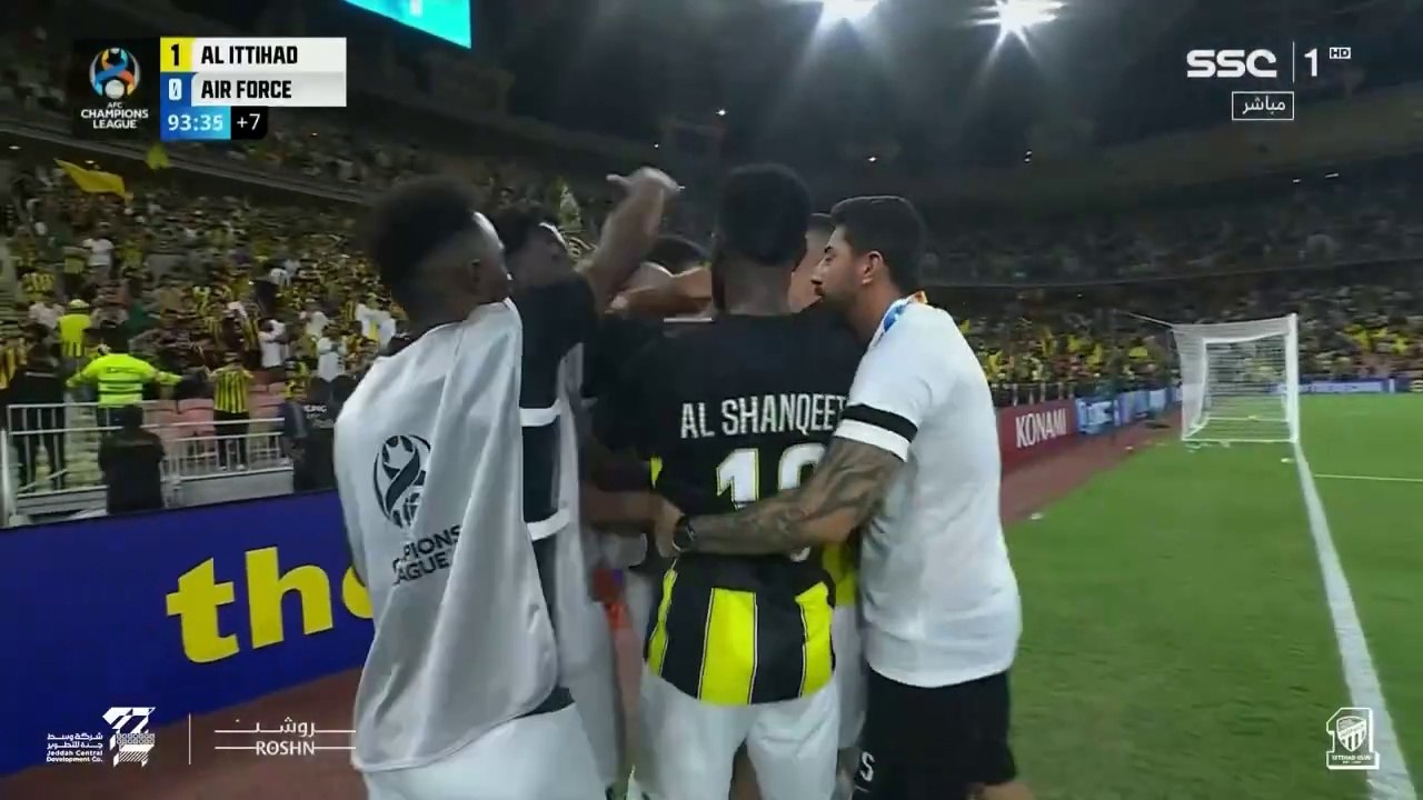 هدف مباراة الاتحاد 1 × 0 القوة الجوية العراقي دوري أبطال آسيا 24-2023 _ Al Ittihad × Al-Quwa Goal
