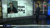 En Argentina el candidato presidencial Sergio Massa realizó una conferencia de prensa internacional