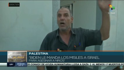 "América manda armas para matar a todos los niños"
