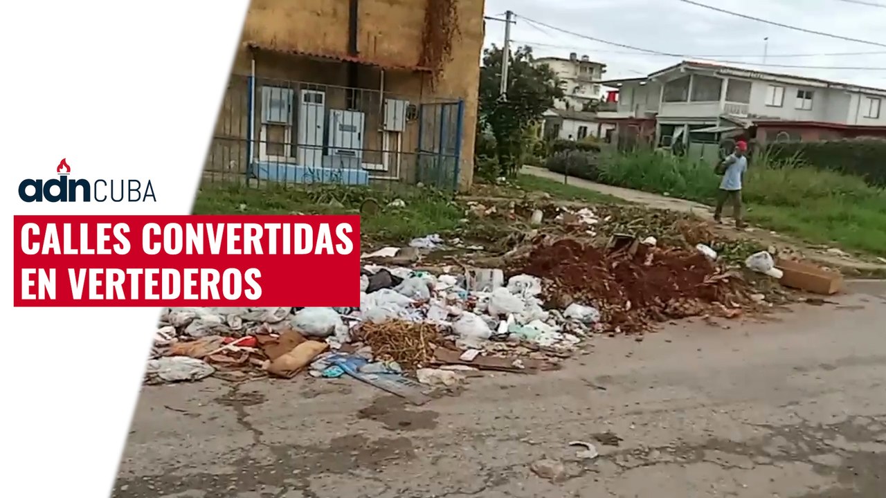 Calles convertidas en vertederos
