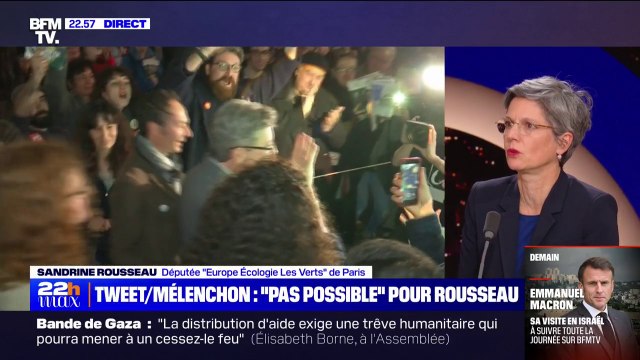 Sandrine Rousseau (EELV) se dit en colère que la gauche ne soit pas unie pour qualifier le Hamas de terroriste