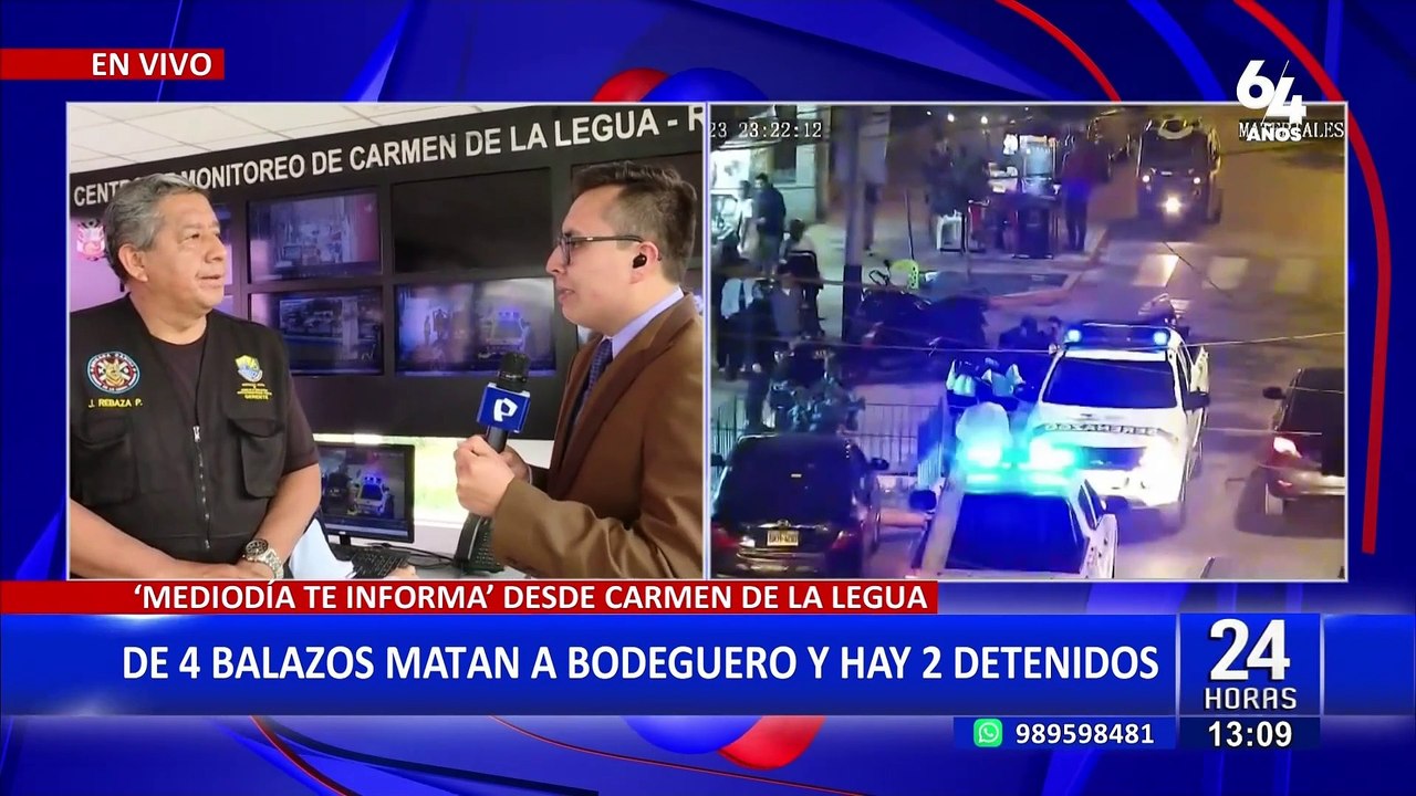 Callao: capturan a presuntos sicarios que asesinaron a bodeguero en Carmen de la Legua