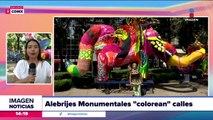 Alebrijes monumentales le dan un toque de color a Paseo de la Reforma