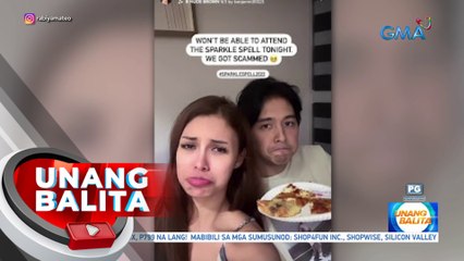 Rabiya Mateo at Jeric Gonzales, na-scam umano kaya hindi naka-attend sa Sparkle Spell 2023 | UB