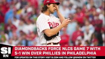 Diamondbacks Force NLCS Game 7 in Philadelphia