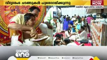 വിദ്യാരംഭത്തിനായി സമീപജില്ലകളിൽ നിന്നും ദക്ഷിണ മൂകാംബിക ക്ഷേത്രത്തിലേക്ക് വിശ്വാസികളുടെ ഒഴുക്ക്