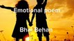 Hindi Emotional Poem , Bhai Behan #hindi #poetry  #emotional #emotionalpoetry #hearttouching