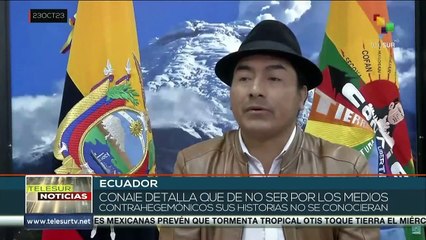 Dirigentes sociales en Ecuador rechazaron declaraciones de Laura Richardson
