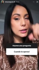 Me ayuda con ese también por favor. ¿Lista para su nueva cirugía estética? Elsa Oseguera responde