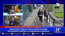Rosselli Amuruz: Fiscalía abre investigación por contratación de personal allegadas a Paul García