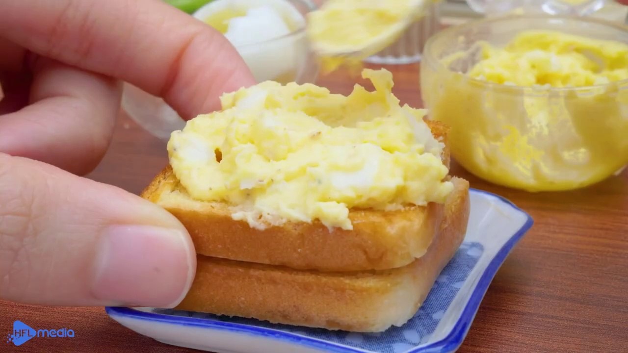 Super Fluffy Egg Mayo Sandwich Two Ways Recipe | ASMR