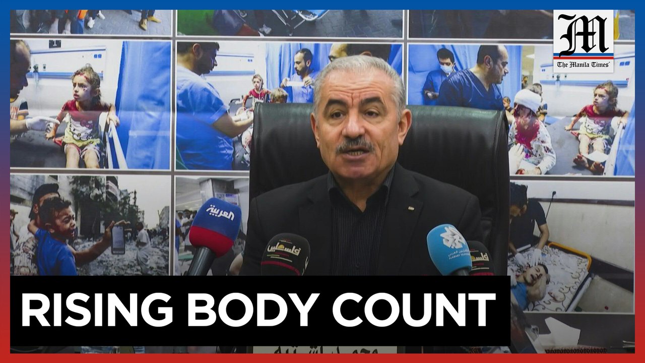 Palestinian PM condemns Israeli 'crimes' in Gaza