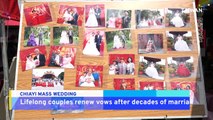 A Wedding 70 Years in the Making: Elderly Couples Renew Vows at Mass Ceremony