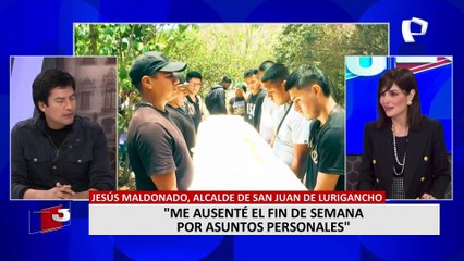 Jesús Maldonado: “No podemos imaginar que el serenazgo va a enfrentar a la delincuencia”