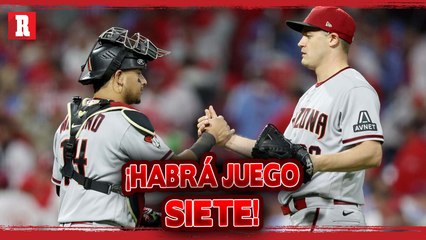 ¡Juego 7 decisivo! D-backs forzan la serie contra los Phillies por un pase a la Serie Mundial ⚾