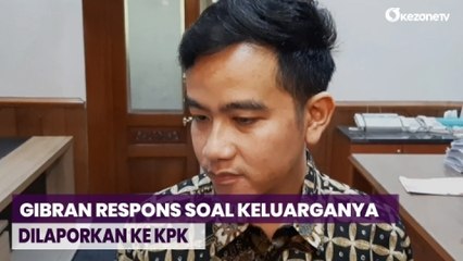 Descargar video: Gibran Rakabuming Raka Respons Pelaporan Keluarganya ke KPK