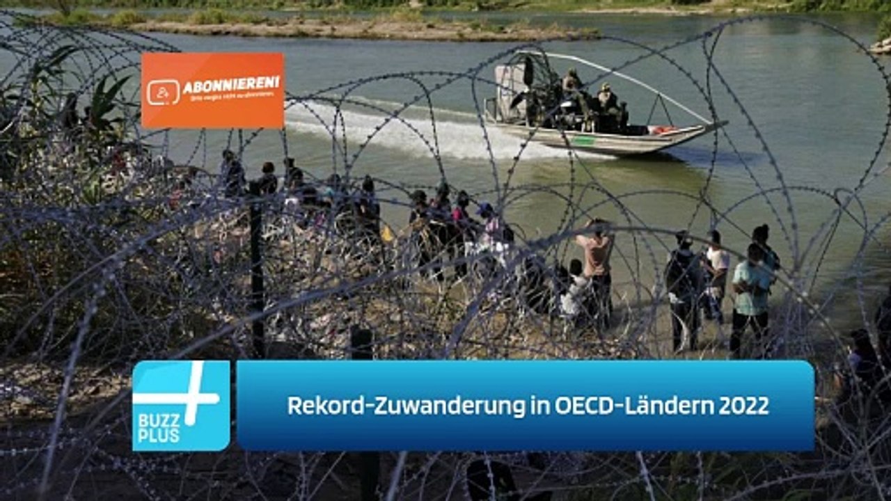 Rekord-Zuwanderung in OECD-Ländern 2022