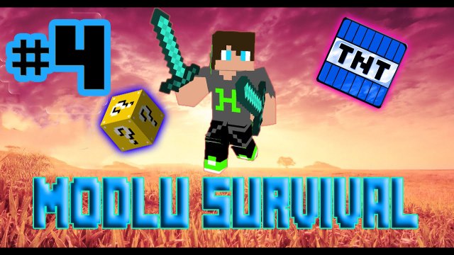 Minecraft Modlu Survival - Bölüm 4 - Eve Saldıran Mutant Zombi Ordusu