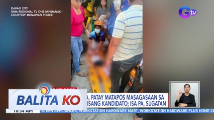 5-anyos na bata, patay matapos masagasaan sa motorcade ng isang kandidato; isa pa, sugatan | BK