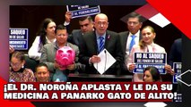 ¡VEAN! ¡El Dr. Noroña aplasta y le da su medicina a panarko gato de Alito, Narko Cortés y el Sr. X!