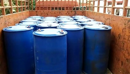 ट्रक में पांच हजार लीटर स्प्रिट ले जाते एक गिरफ्तार