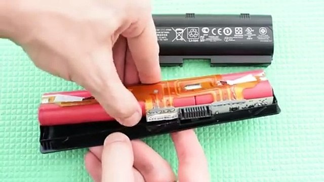 How to open Laptop Battery without damaging the Case, 18650 Cells and the Ba