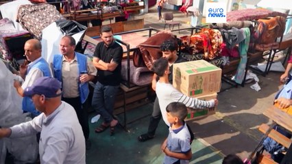 Un troisième convoi d'aide humanitaire arrive à Gaza