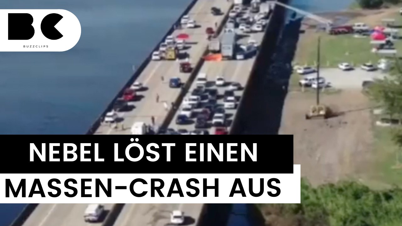 Extremer Nebel führt in den USA zu zahlreichen Unfällen