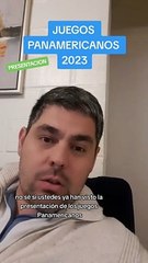 Chileno se indigna por la apertura de los Panamericanos que organizó su país