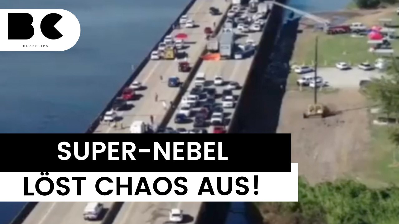 USA: 'Super-Nebel' löst zahlreiche Unfälle aus