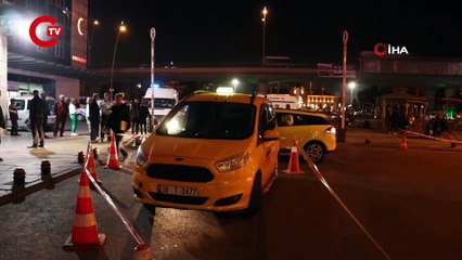 Bindiği takside yanlışlıkla kendisini vurdu