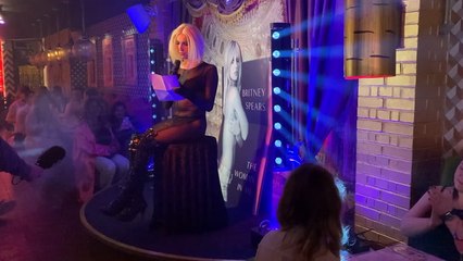 Party atmosphere as Britney Spears memoir lands in London
