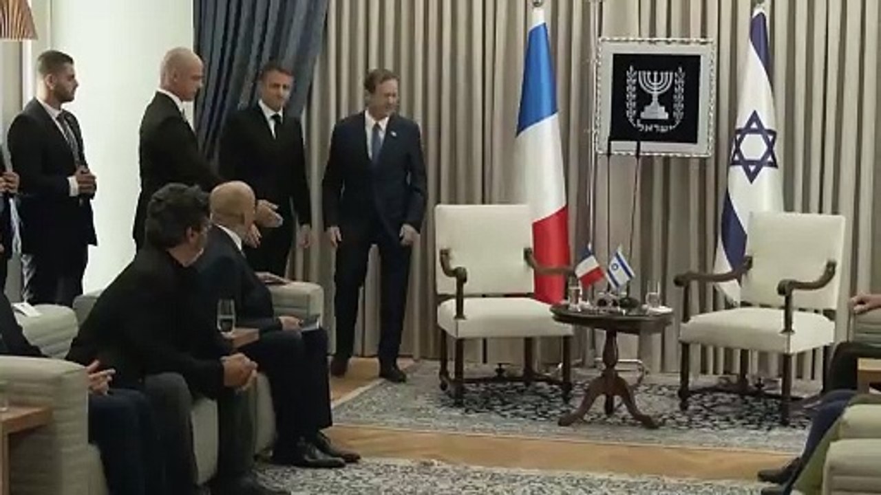 Frankreichs Präsident Macron zu Solidaritätsbesuch in Israel