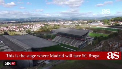 The impressive stadium where Real Madrid will face their Champions League rival