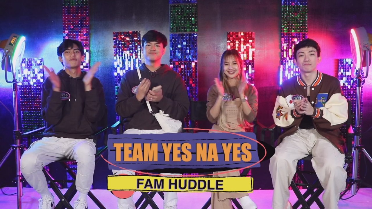 Family Feud: Fam Huddle with Team Yes Na Yes | Online Exclusive