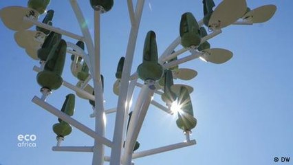 Wind turbine "trees" generate power even in urban areas