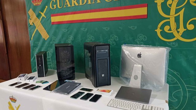 Operación de la Guardia Civil de Salamanca contra delitos telemáticos