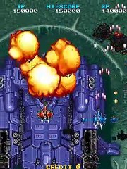 Truxton II online multiplayer - arcade