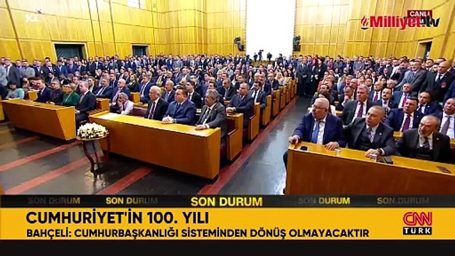 Bahçeli'den grup toplantısında Gazze açıklaması: Devletim istesin yola revan olmazsam namerdim