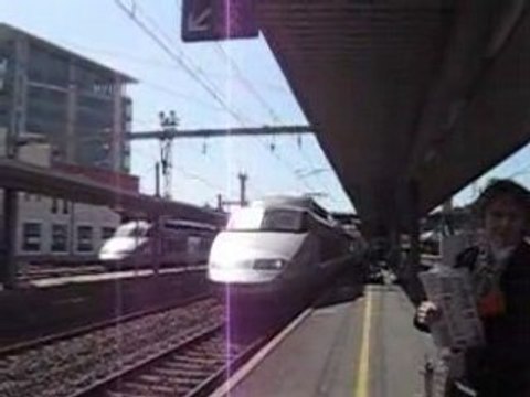 TGV PSE 56 EN GARE DE POITIERS