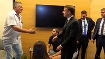 Macron encontra-se com famílias das vítimas do Hamas em Israel